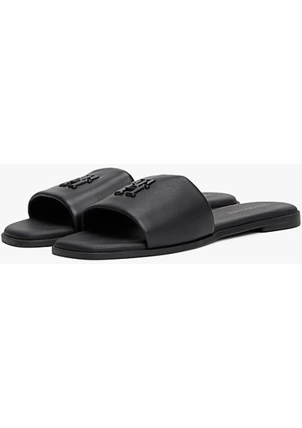 Th Logo Hardware Leather Mule
