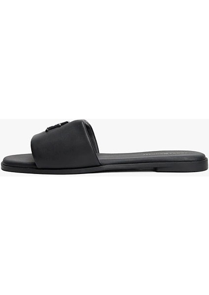 Th Logo Hardware Leather Mule