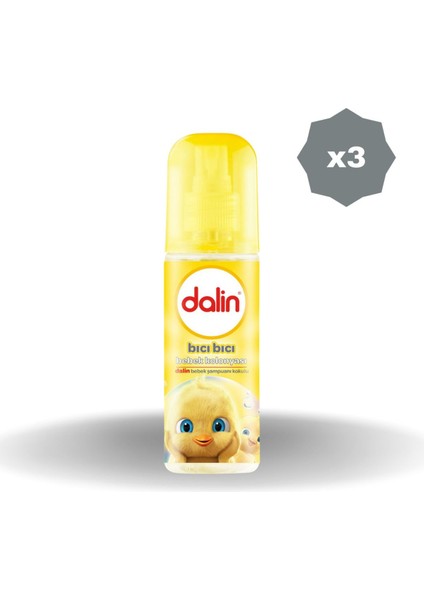 Bebe Kolonyası 150 ml Bıcı Bıcı Kokusu - 3 Adet