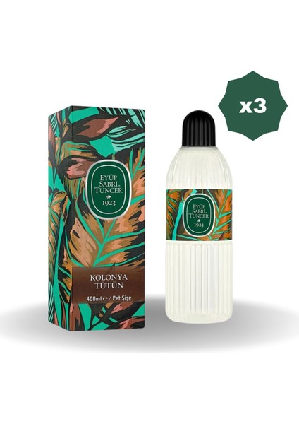 Tütün Kolonyası 400 ml - 3 Adet