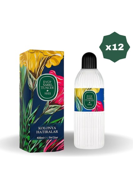 Hatıralar Kolonyası 400 ml - 12 Adet