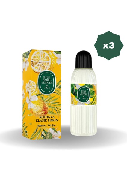 Limon Kolonyası 400 ml - 3 Adet