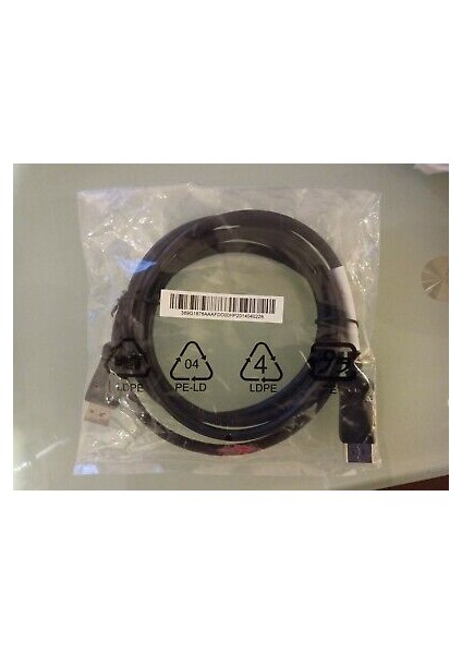 Display Port Kablo (20'li Paket) 1.8m Siyah 240 Hz (Hp 9174463-0022145)