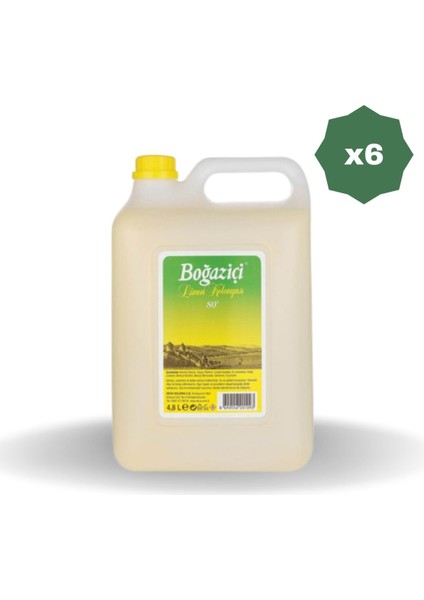 Limon Kolonyası 4,8lt - 6 Adet