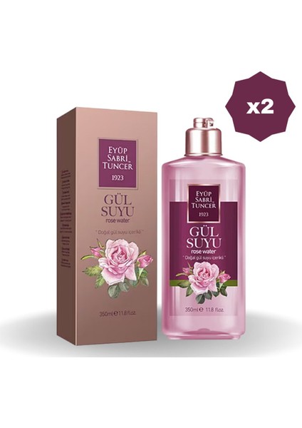 Gül Suyu 350 ml - 2 Adet