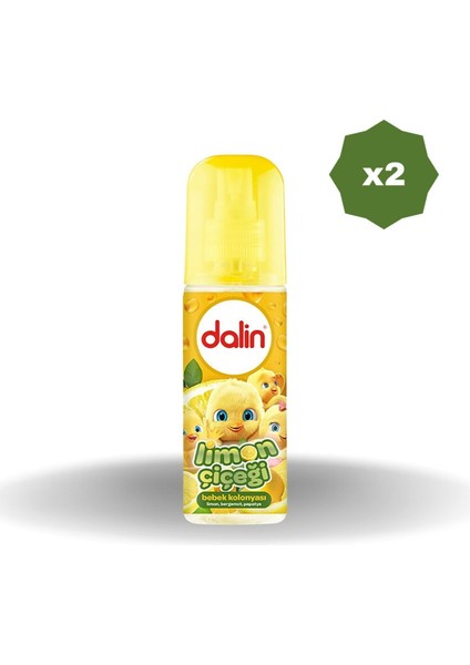 Kolonya Limon Çiçeği 150 ml 2 Adet
