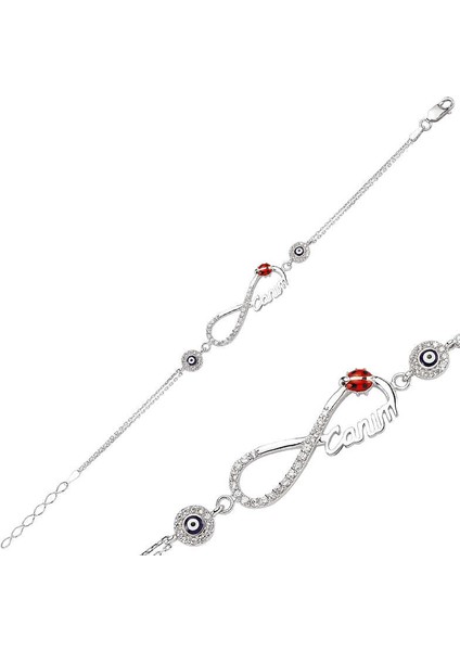 Nazar Boncuklu Sonsuzluk Canım Bileklik