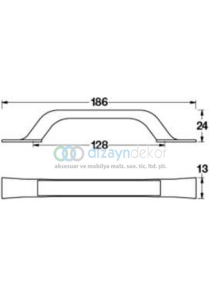 256 Mm. Florya Mutfak Kulpu Mat Antrasit modelleri