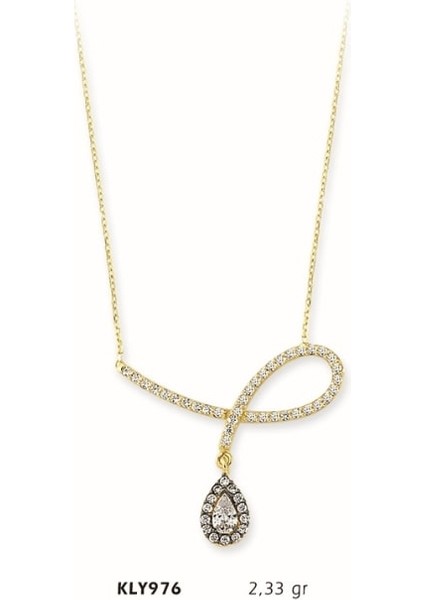 14 Ayar Altın Fantezi Kolye Kly976