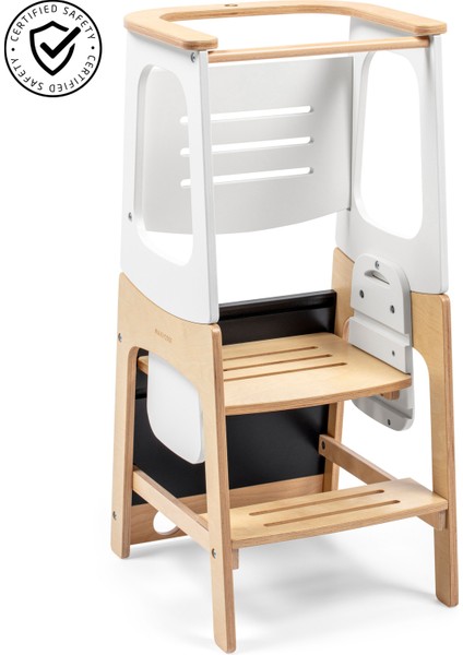 Toucan 3'ü 1 Arada Öğrenme Kulesi Natural White