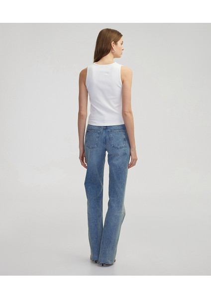 Nakışlı Fitilli Tişört IS1250070221018 fırsatları