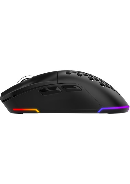 Blinkpro Bluetooth-Kablosuz-Kablolu Rgb Şarjlı 24000 Dpı 3311 Hafif Gaming Mouse Oyuncu Mouse SİYAH