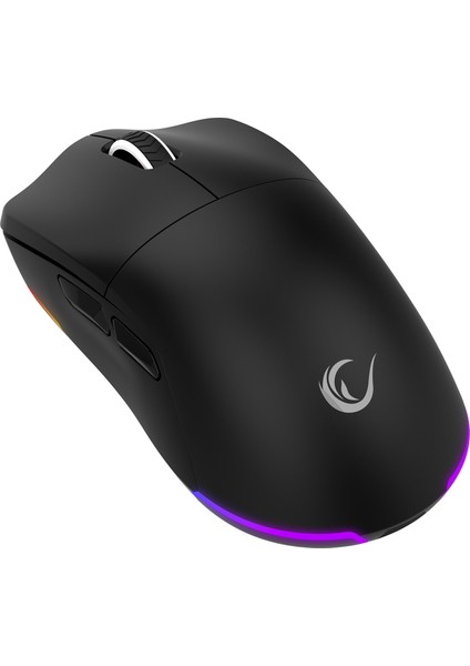 Blinkpro Bluetooth-Kablosuz-Kablolu Rgb Şarjlı 24000 Dpı 3311 Hafif Gaming Mouse Oyuncu Mouse SİYAH