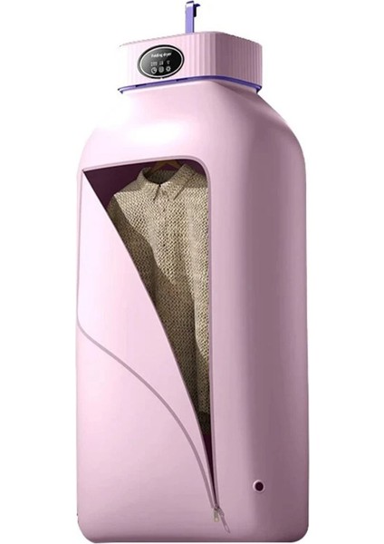 Katlanır Çamaşır Kurutma Makinesi-Pembe