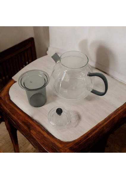 Cam Demlik Füme 1100 ml modelleri