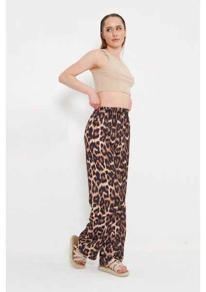 Monaco Leopar Cepsiz Pantolon fiyatları