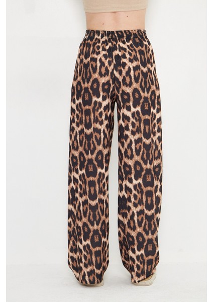 Monaco Leopar Cepsiz Pantolon fırsatları