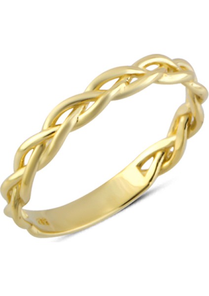 14 Ayar Altın Dna Sarmal Yüzük YZK212