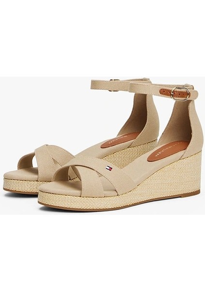 Flag Crıss-Cros Mıd Wedge Espad
