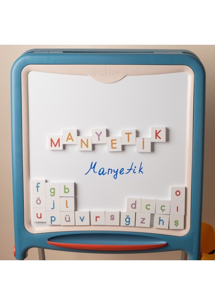 Manyetik Renkli Harf Blokları - Alfabe - Meb Yeni Harf Gruplarına Göre Eğitici Oyuncak indirimleri
