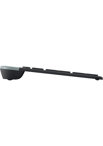 MK470 Kablosuz Ince Ingilizce Q Klavye + Mouse Seti Siyah