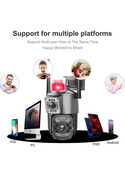 YS-2000 Çift Lens Hd Wıreless Smart Wifi Kamera