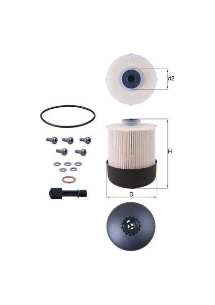 Filtre Mazot Clio Iv Logan Sandero Dokker 1.5 Dci 12=>