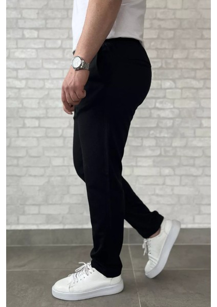 Erkek Bel Bağcıklı Fermuarlı Düz Paça Jogger Pantolon P-00015950 fiyatları