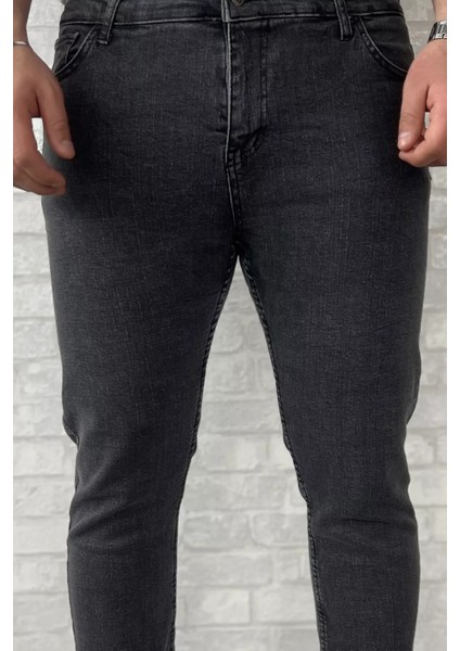 Fermuarlı Erkek Slim Fit Jean Kot Pantolon P-00015857 modelleri