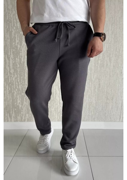 Erkek Bel Bağcıklı Jogger Pantolon P-00015856