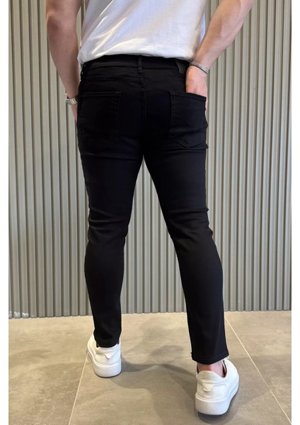 Fermuarlı Erkek Slim Fit Jean Kot Pantolon P-00015857 modelleri