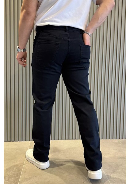 Erkek Fermuarlı Likralı Jean Kot Pantolon P-00015853 modelleri