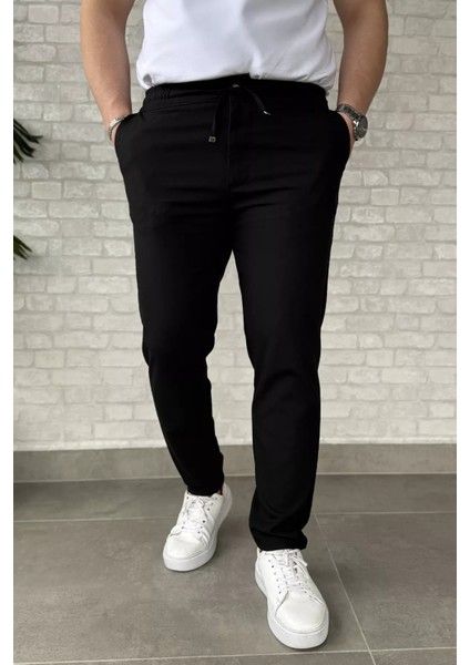 Bel Bağcıklı Erkek Jogger Pantolon P-00015852