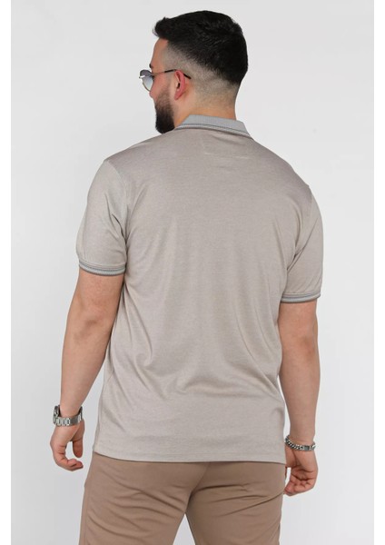 Yarım Düğmeli Polo Yaka Cepli Erkek Tişört P-00015992 modelleri