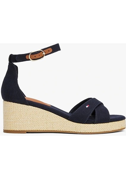 Flag Crıss-Cros Mıd Wedge Espad