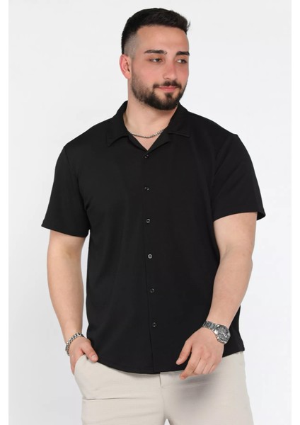 Apaş Yaka Erkek Kısa Kol Gömlek P-00015991 fiyatları