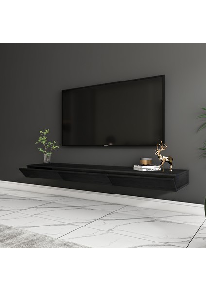 Avalon 3 Kapaklı Duvara Monte Tv Sehpası – 140 cm , Modern Minimal Tasarım, 4 Renk Seçeneği ile Şık ve Fonksiyonel Tv Ünitesi modelleri