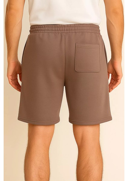 Bel Bağcıklı Nakışlı Erkek Şort P-00015999 fiyatları