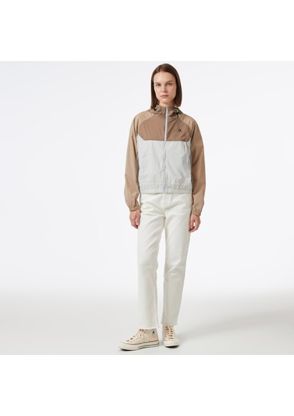 Renk Bloklu Kadın Kahverengi Günlük Ceket.253 modelleri