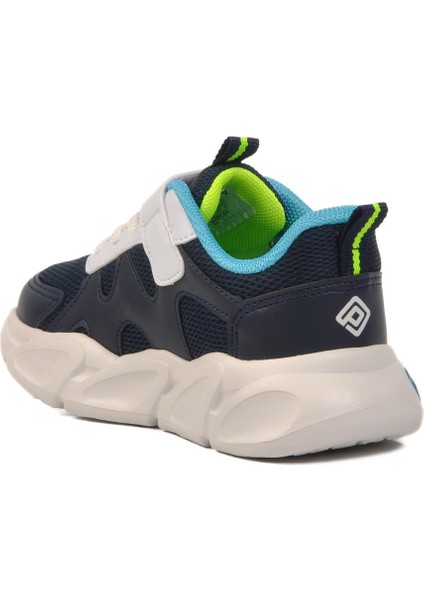 Lacivert Cırtlı Hafif Unisex Çocuk Spor Ayakkabı 1884 P fırsatları