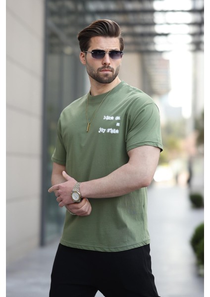 Haki Baskılı Basic Erkek Tişört E7150 fiyatları