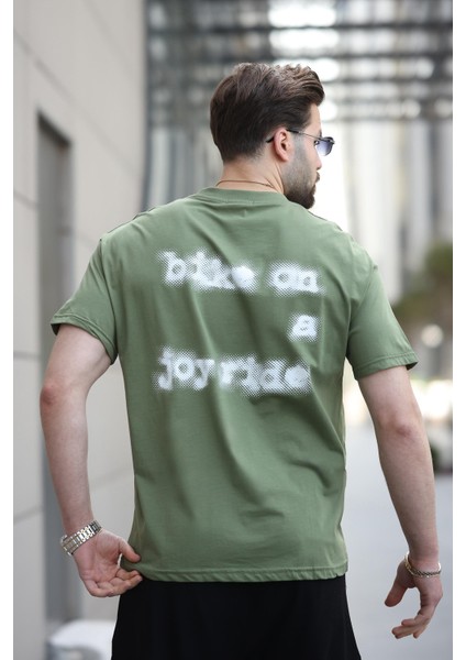 Haki Baskılı Basic Erkek Tişört E7150 modelleri