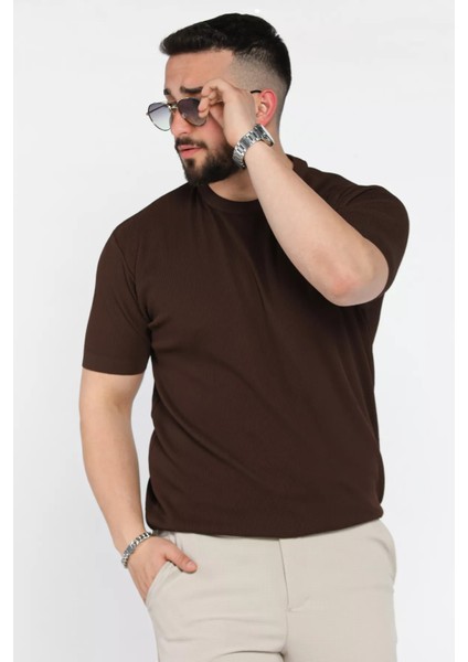 Erkek Bisiklet Yaka Fitilli Tişört P-00016109 fiyatları