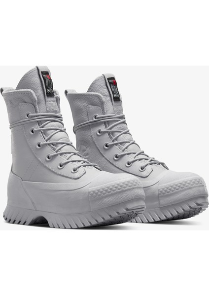 Chuck Taylor All Star Lugged 2.0 CC XHi Unisex Gri Deri Platform Bot.030 fiyatları