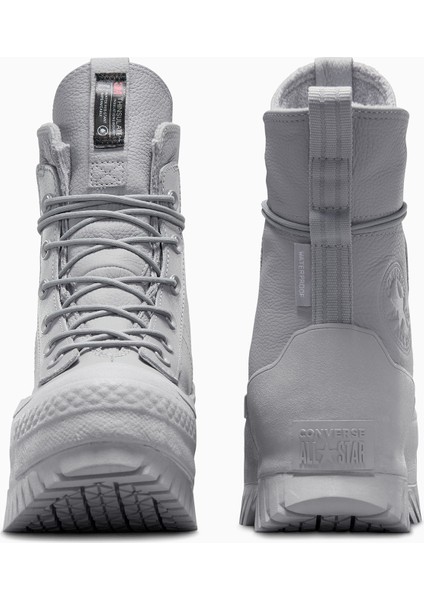 Chuck Taylor All Star Lugged 2.0 CC XHi Unisex Gri Deri Platform Bot.030 modelleri