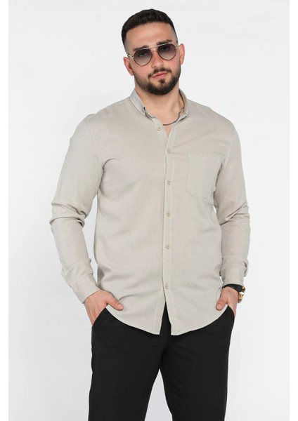Tek Cepli Uzun Kol Erkek Gömlek P-00015839 fiyatları