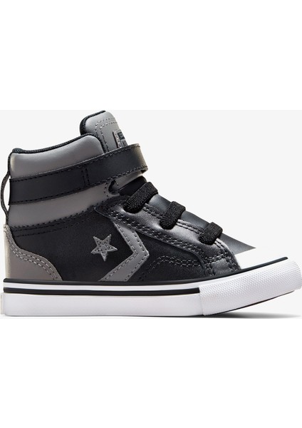 Pro Blaze Çocuk Bot Düz Desenli Deri Tabanlı Konforlu Tasarım