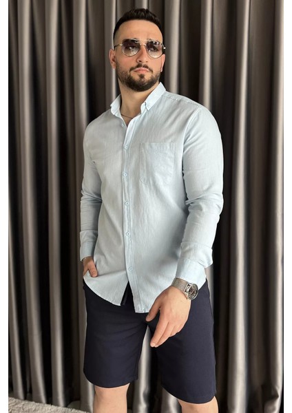 Tek Cepli Uzun Kol Erkek Gömlek P-00015839