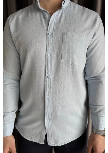 Tek Cepli Uzun Kol Erkek Gömlek P-00015839 fırsatları