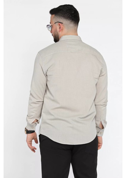 Tek Cepli Uzun Kol Erkek Gömlek P-00015839 modelleri
